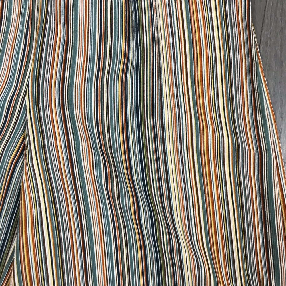 NWT Sadie & Sage Striped Wide Leg High Rise Pants - Picture 5 of 8